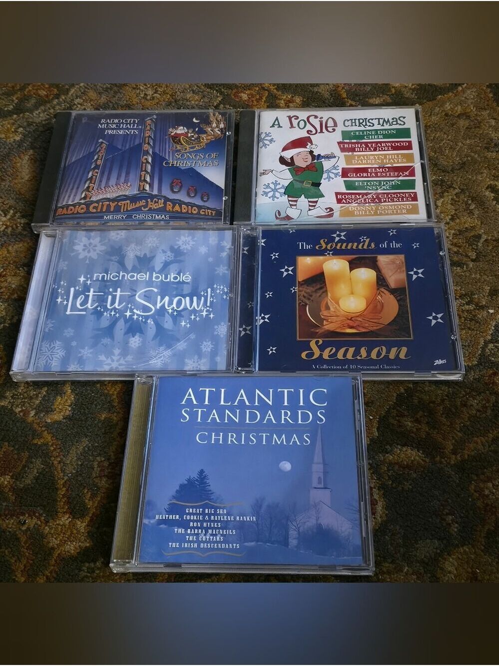 4/$97 Deal! Christmas CD Lot - Holiday Music Collection